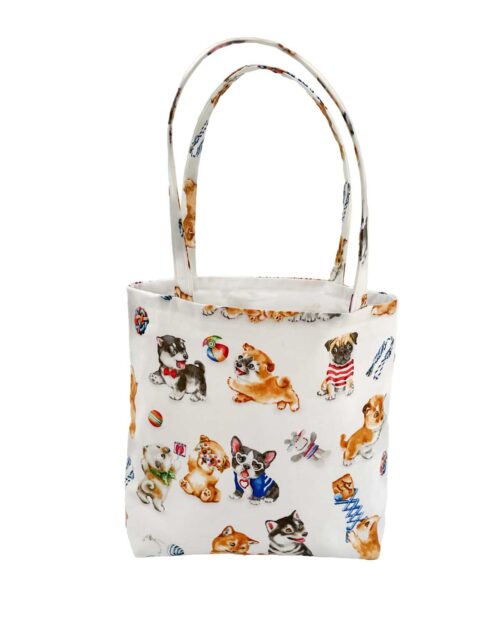 Childrens Tote Bag Puppies