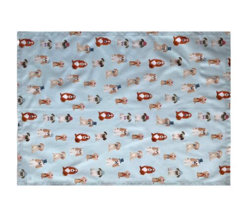 Tea Towel Dog Glasses
