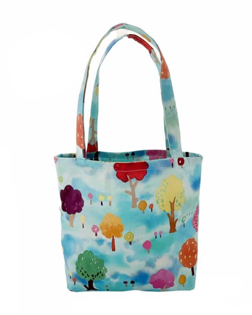 Tote Bag Coloured Trees