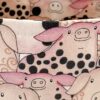 Childrens Tote Bag Little Pigs Design