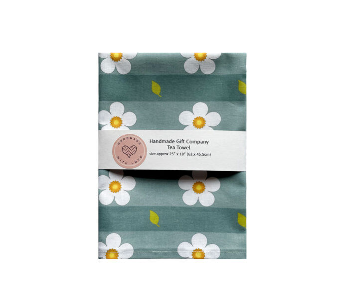 Tea Towel Daisy Flowers