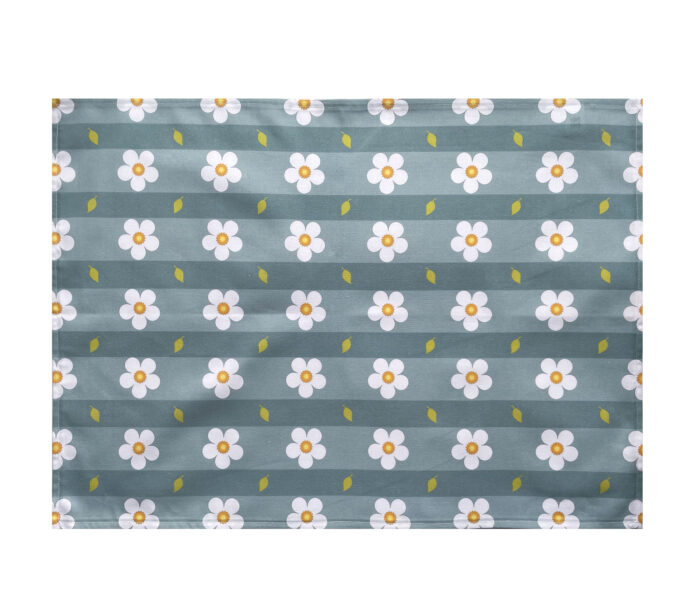 Tea Towel Daisy Flowers