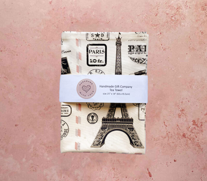 Tea Towel Paris Design