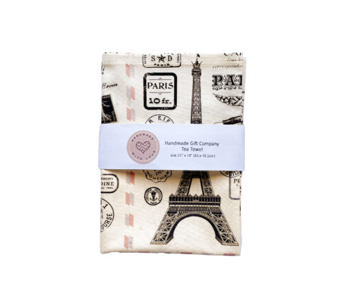 Tea Towel Paris Design