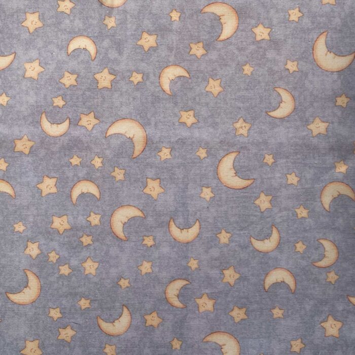 Mini Cushion Yellow Moon Design