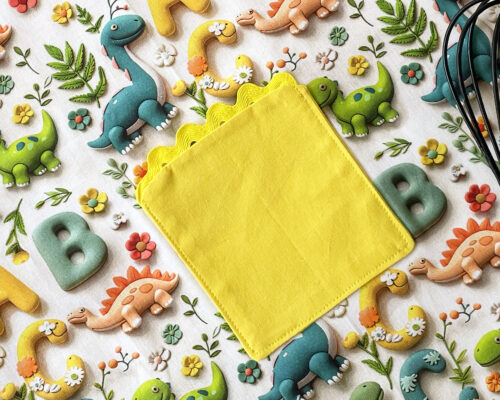 Children's Apron Coloured Alphabet