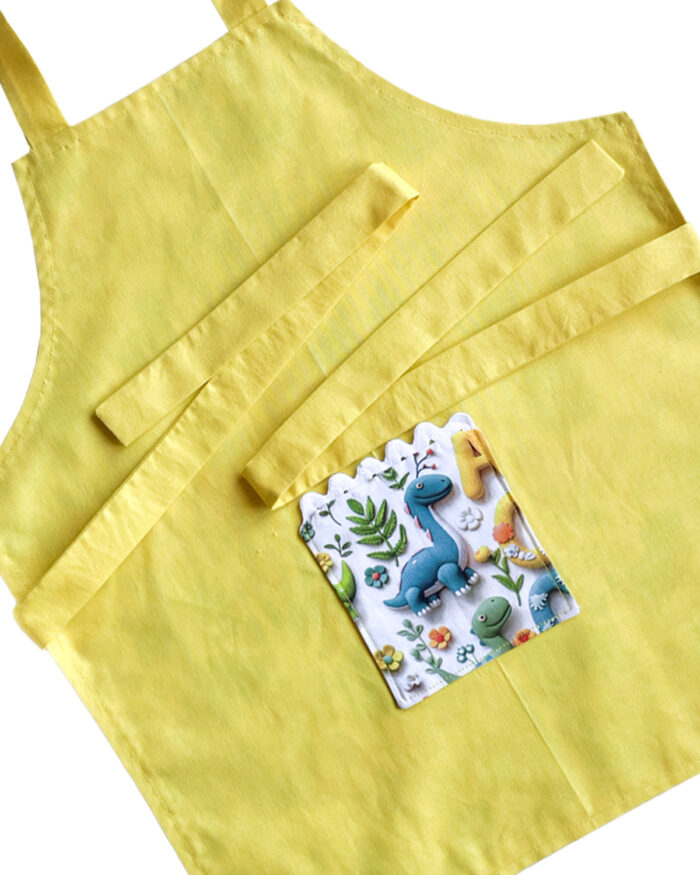 Children's Apron Coloured Alphabet