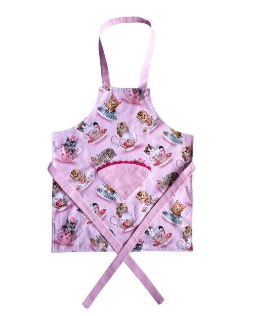 Children's Apron Cute Kitten