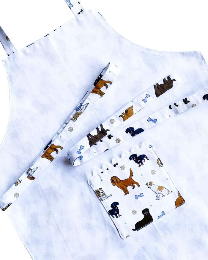 Children's Apron Dog Design