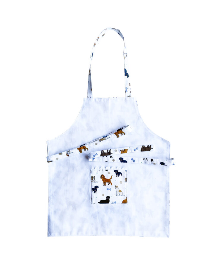 Children's Apron Dog Design