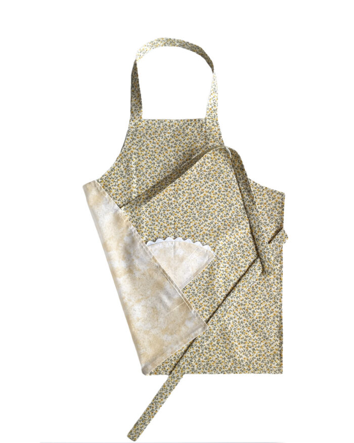 Children's Apron Lemon Floral
