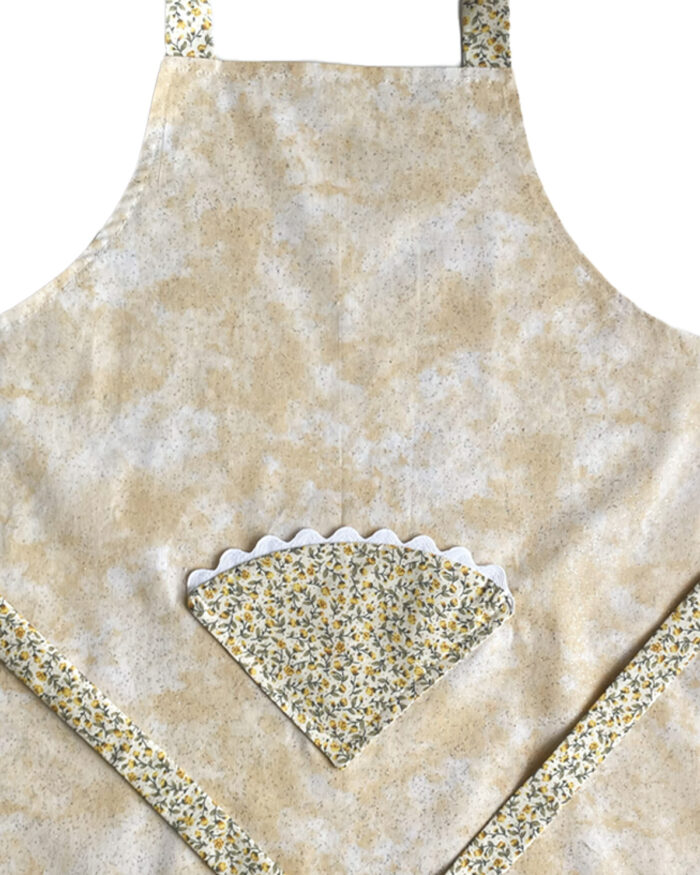 Children's Apron Lemon Floral