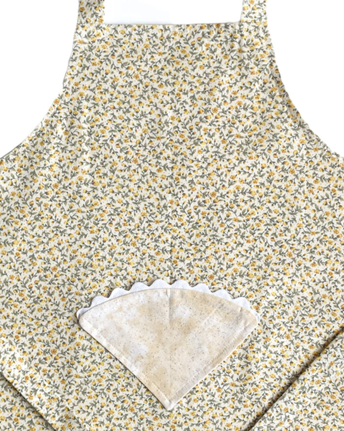 Children's Apron Lemon Floral