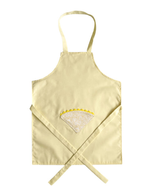 Children's Apron Lemon Marble