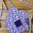 Children's Apron Coloured Clouds