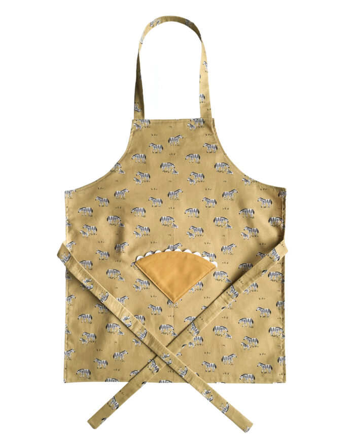 Children's Apron Zebra Design