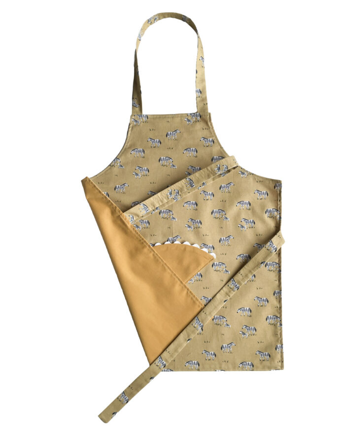 Children's Apron Zebra Design
