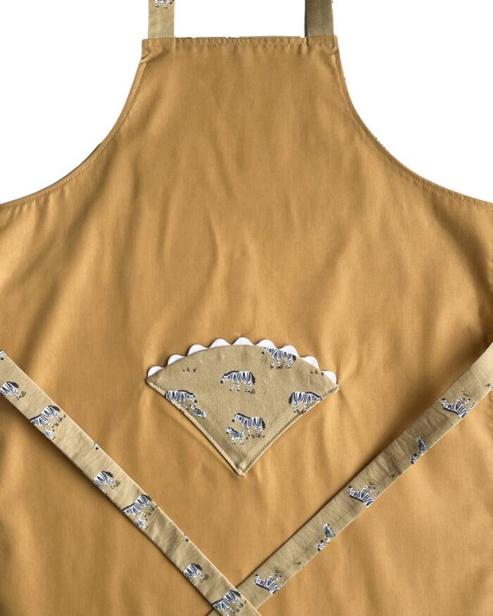 Children's Apron Zebra Design