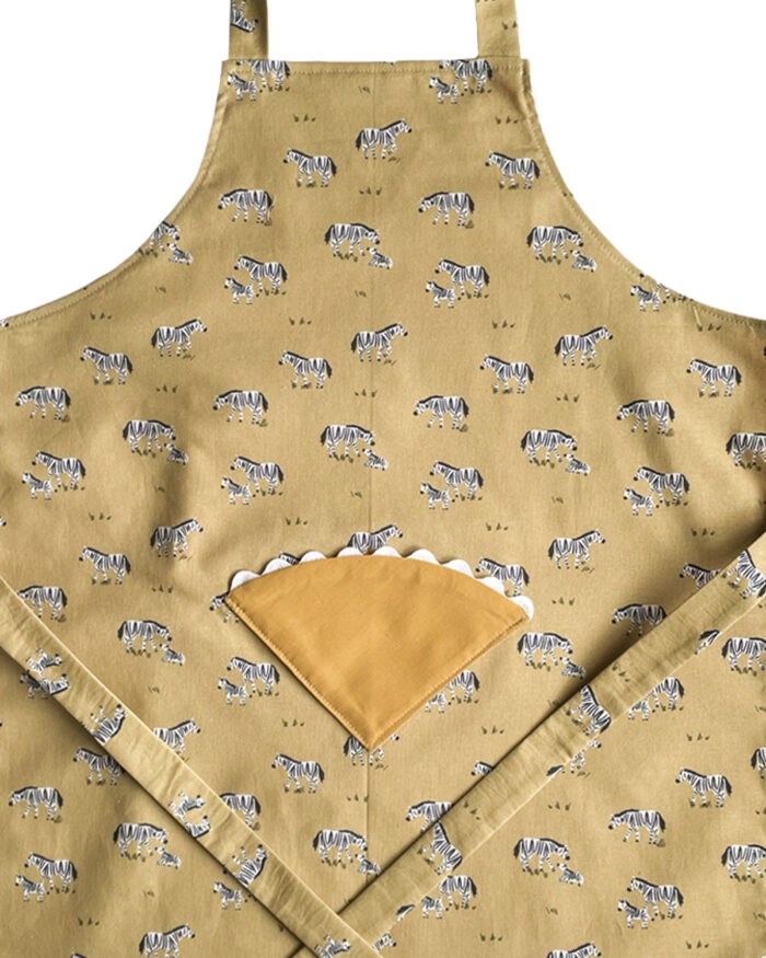 Children's Apron Zebra Design