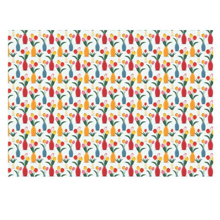 Floral Vases Gift Wrap