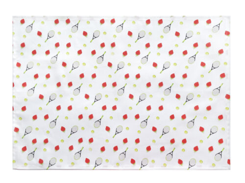 Tea Towel Tennis Design