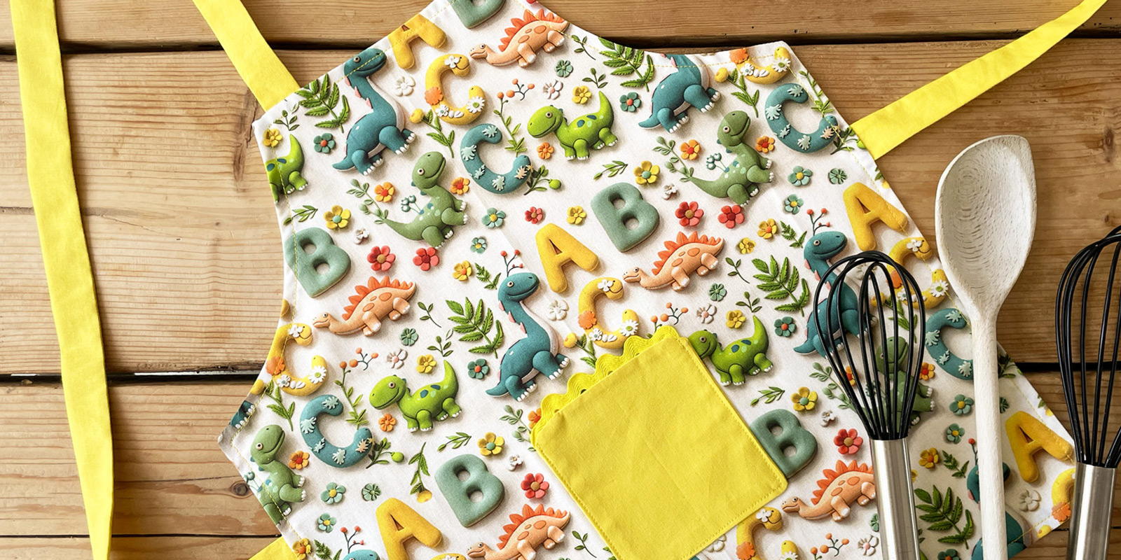 Handmade Children's Cotton Aprons