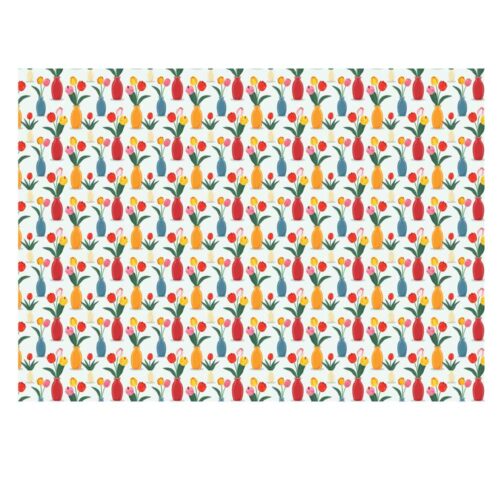 Floral Vases Gift Wrap