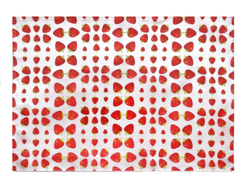 Tea Towel Strawberry Design