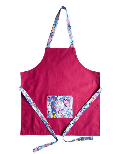 Children's Apron Butterfly Design