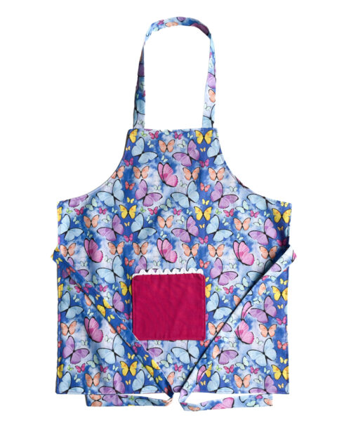 Children's Apron Butterfly Design