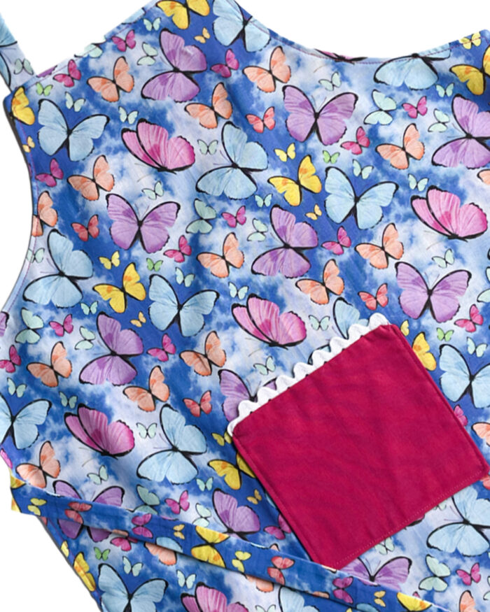 Children's Apron Butterfly Design