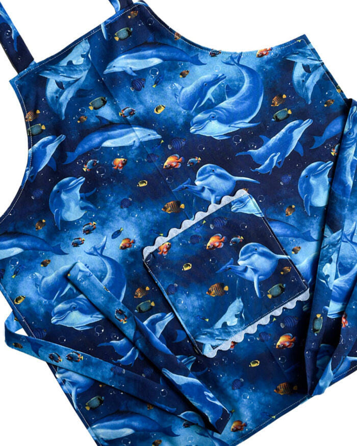Children's Apron Dolphin Design