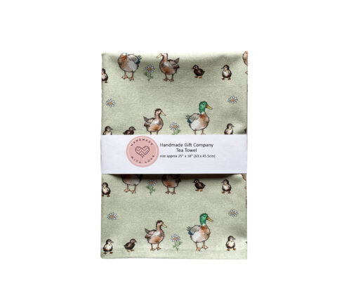 Tea Towel Duck Design