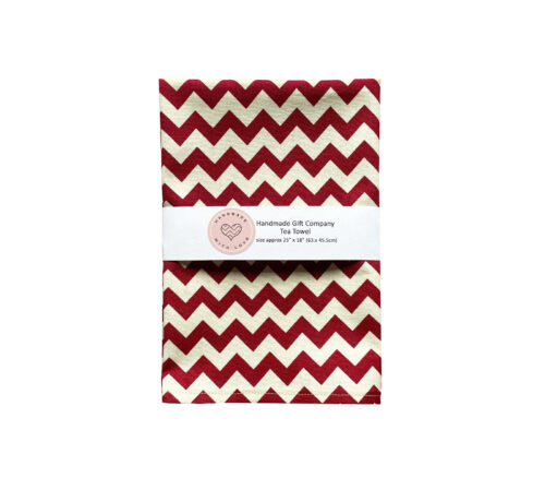 Tea Towel ZigZag Design