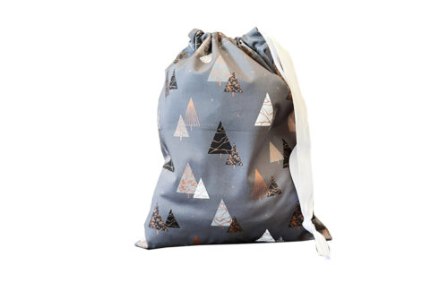 Christmas Gift Bag Grey