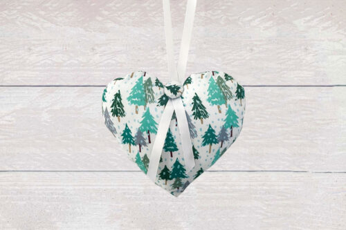 Christmas Hanging Heart Trees