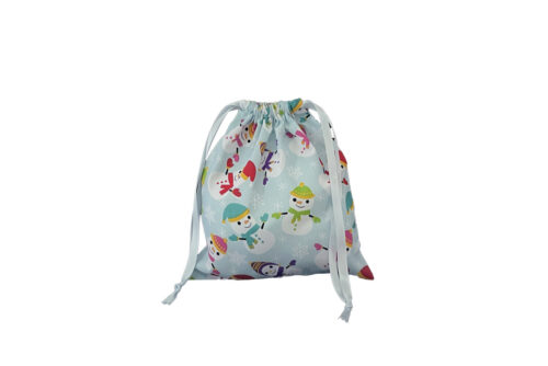 Christmas Bag Colourful Snowmen