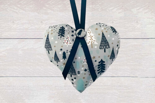 Christmas Hanging Heart Trees