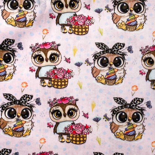 Mini Cushion Cute Owls