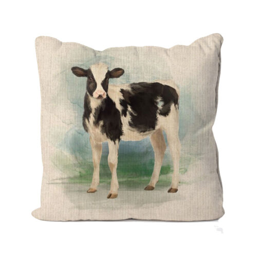 Calf Design Linen Cushion