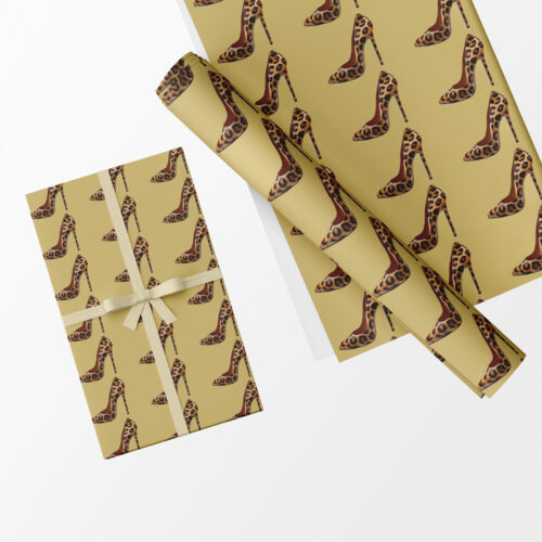 Shoe Design Gift Wrap