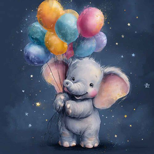 Elephant-and-Balloons