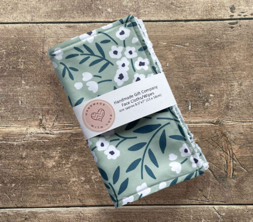 Face Cloths Dark Green