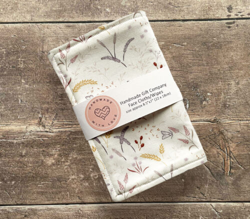 Face Cloths Harvest Design