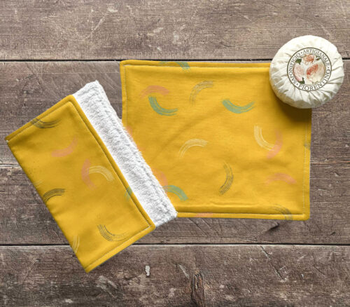 Face Cloths Coloured Rainbows