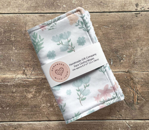 Face Cloths Multi Floral