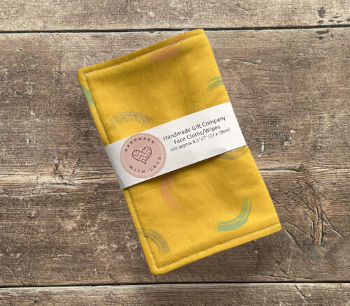 Face Cloths Coloured Rainbows