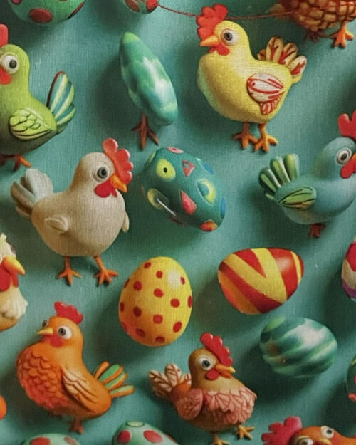 Childrens Tote Egg Design