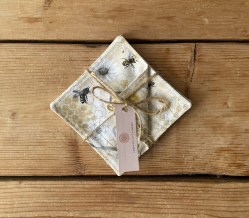 Coasters Bee Hive Design