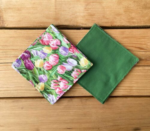 Coasters Pretty Tulip Design